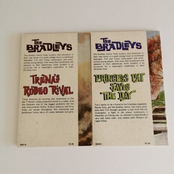 Bernard Palmer Set of 2 Paperback Bradley Series 1970s Vintage Christian Readers - Picture 5 of 8
